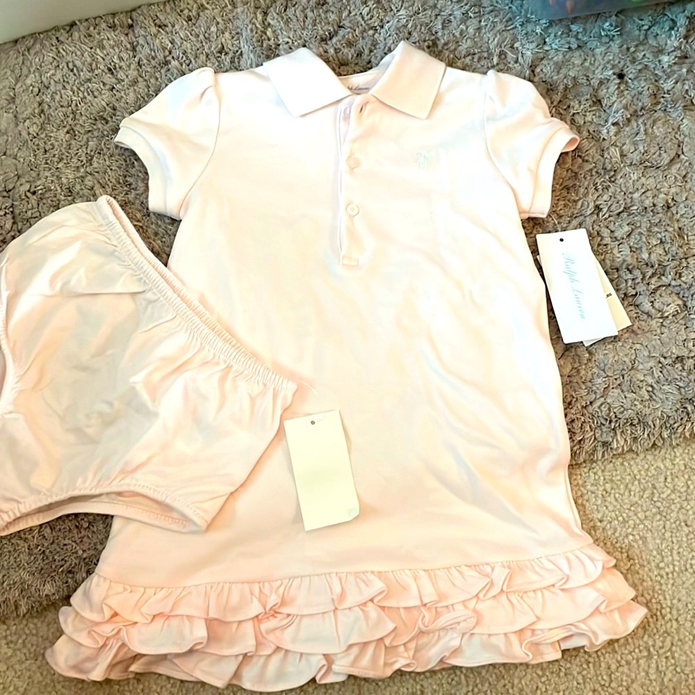 NEW WITH TAGS Ralph Lauren Baby Dress